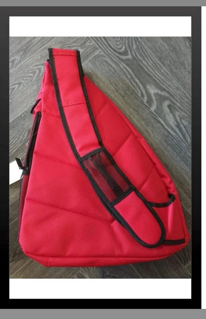 Sac à dos rouge Bag base 38x47cm - photo numéro 3