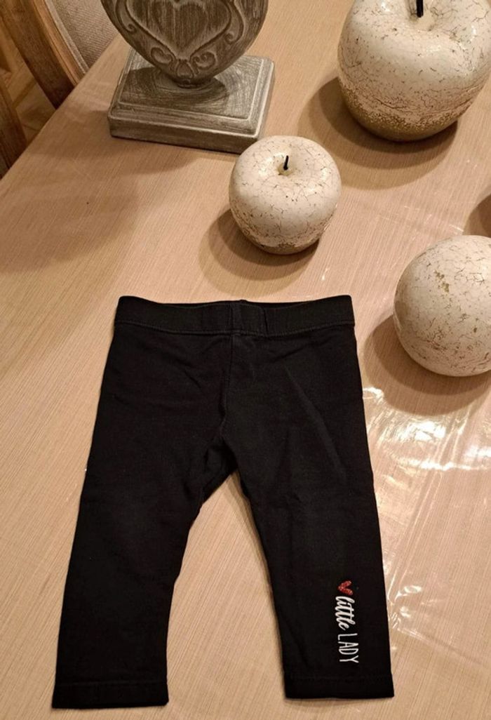 Pantalon noir Disney Baby 6 mois