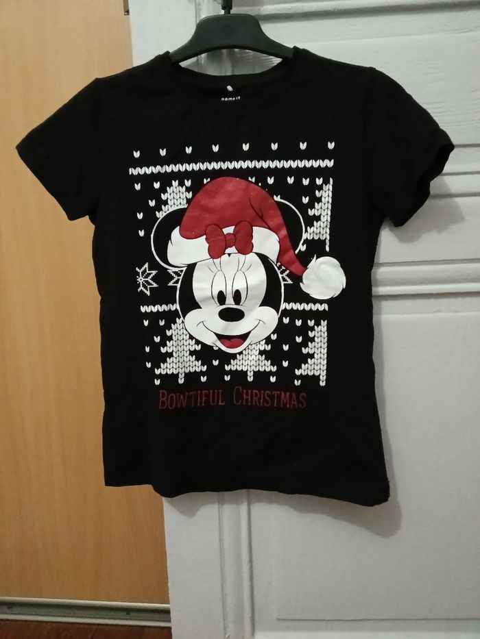 Tee-shirt name it noir et multicolore