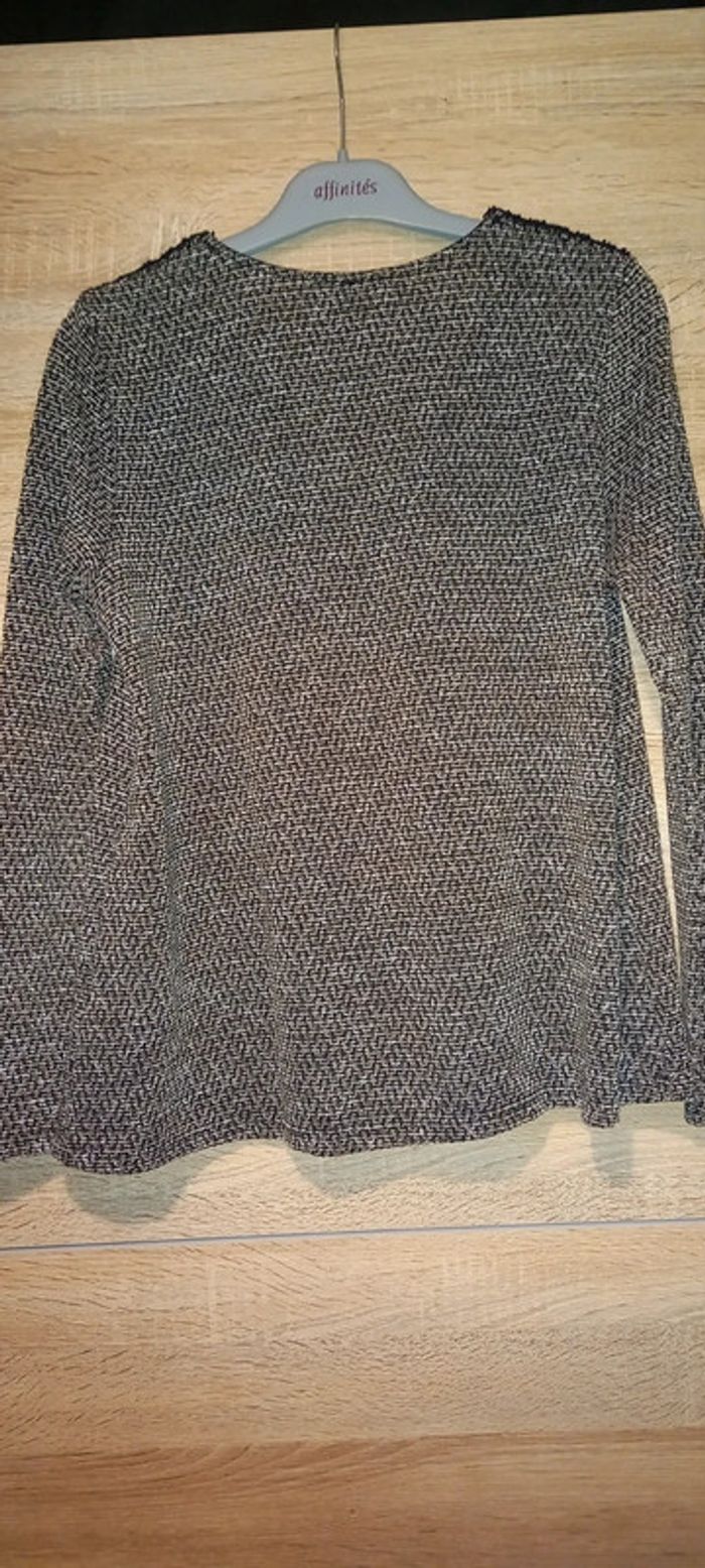 Pull fin fils brillants - photo numéro 3