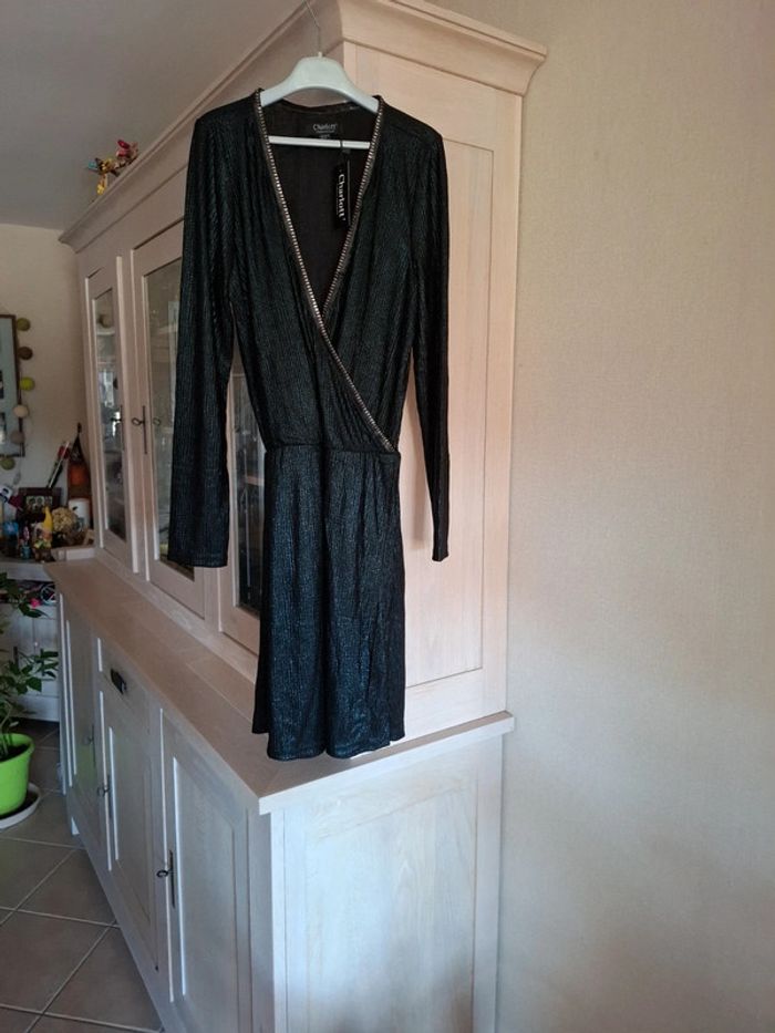 Robe manche longue longueur genoux 38-40