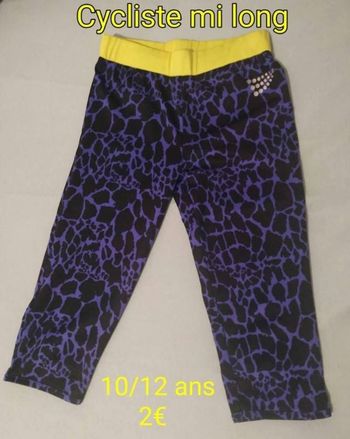 Cycliste mi-long 10/12 and