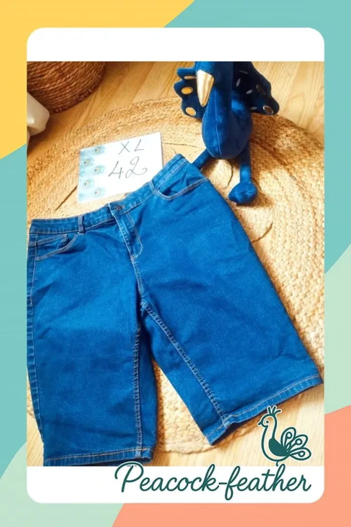 Bermuda jean femme 42 kiabi