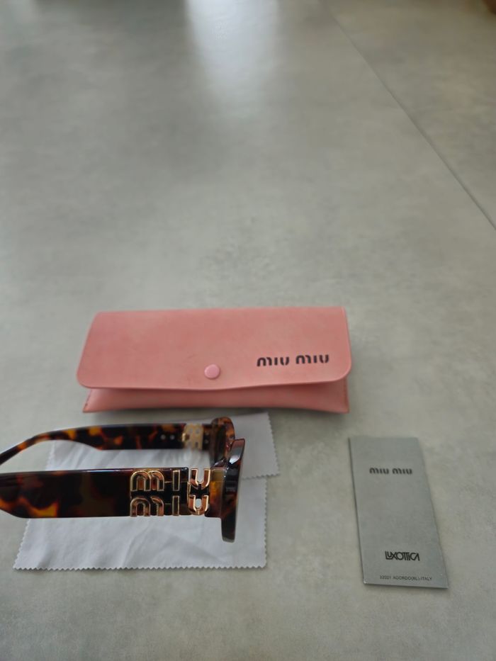 Lunette Miu Miu léopard 🐆 - photo numéro 7