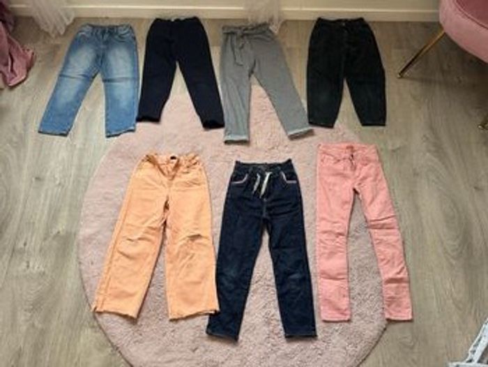 Lot de pantalons fille 8 ans