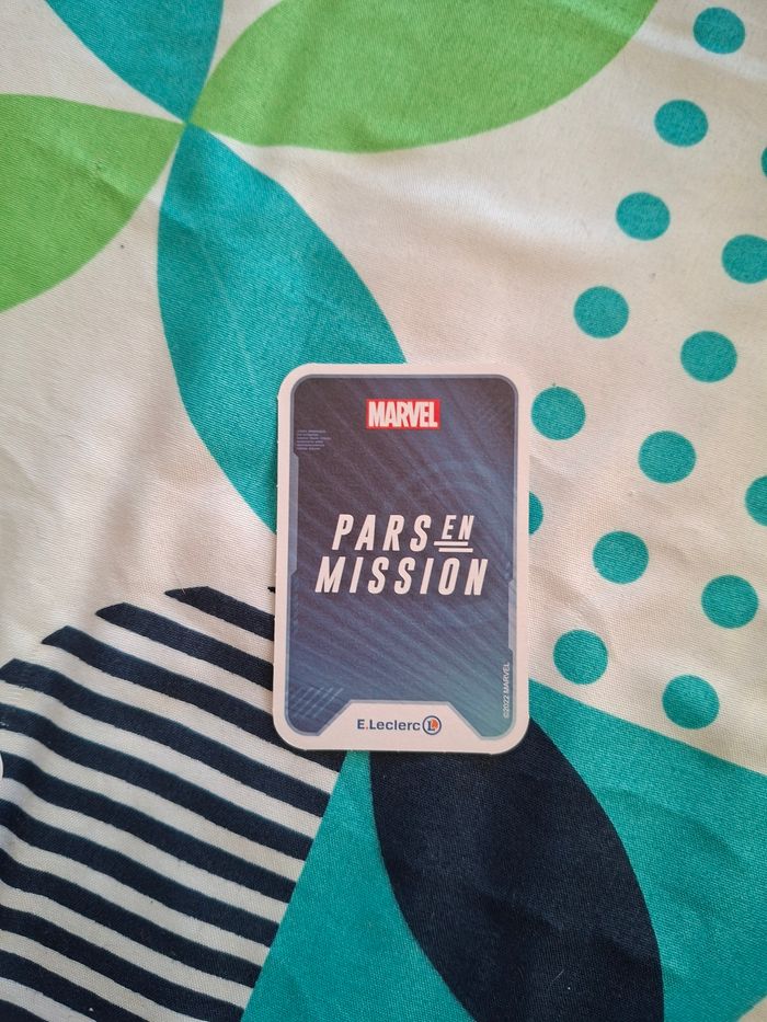 Carte Marvel pars en mission 099 - photo numéro 2