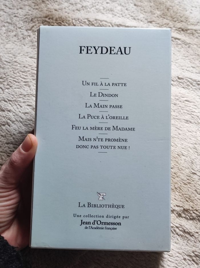 Feydeau de Jean d'ormesson - photo numéro 2