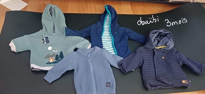Lot vêtements bébé garçon 3 mois - photo numéro 2