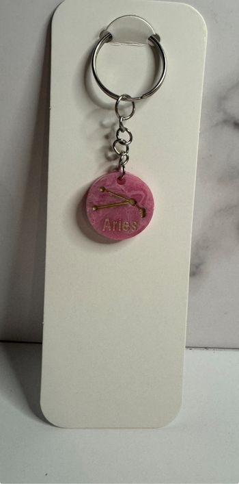 Porte clef signe astro bélier