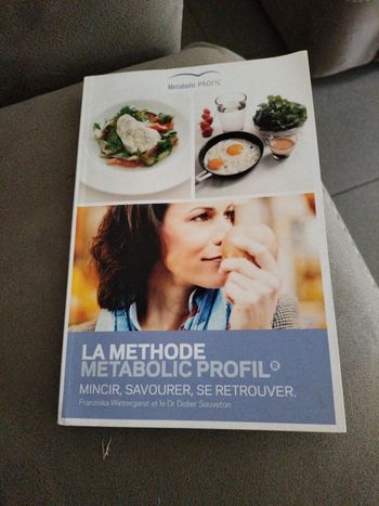 Livre  mincir avec metabolic profil