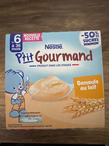 Semoule au lait