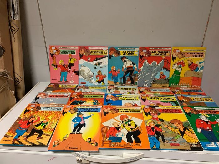 Lot de 20 bd chick bill voir photos pour les titres