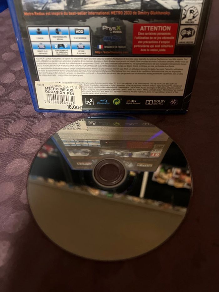 Jeu ps4 metro redux - photo numéro 3