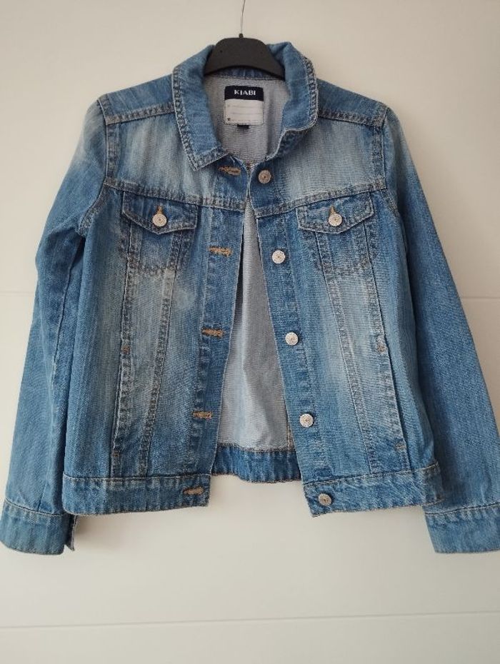 Veste blouson jean fille 12 ans