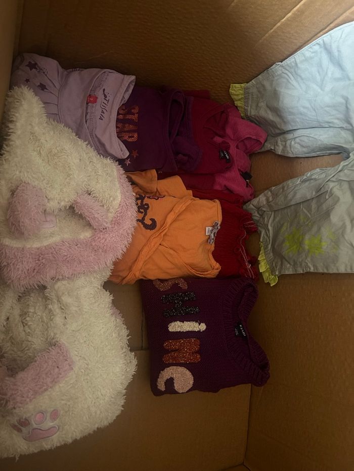 Lot 9 pièces fille Hiver 2 ans