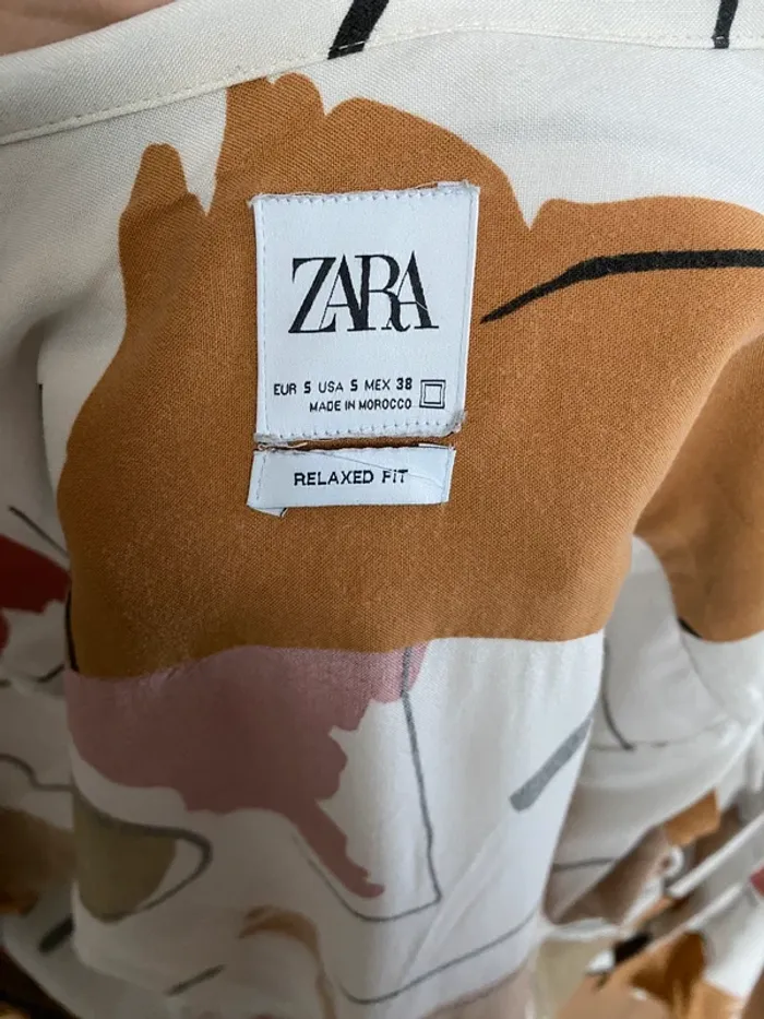 Chemise à motifs Zara - photo numéro 3