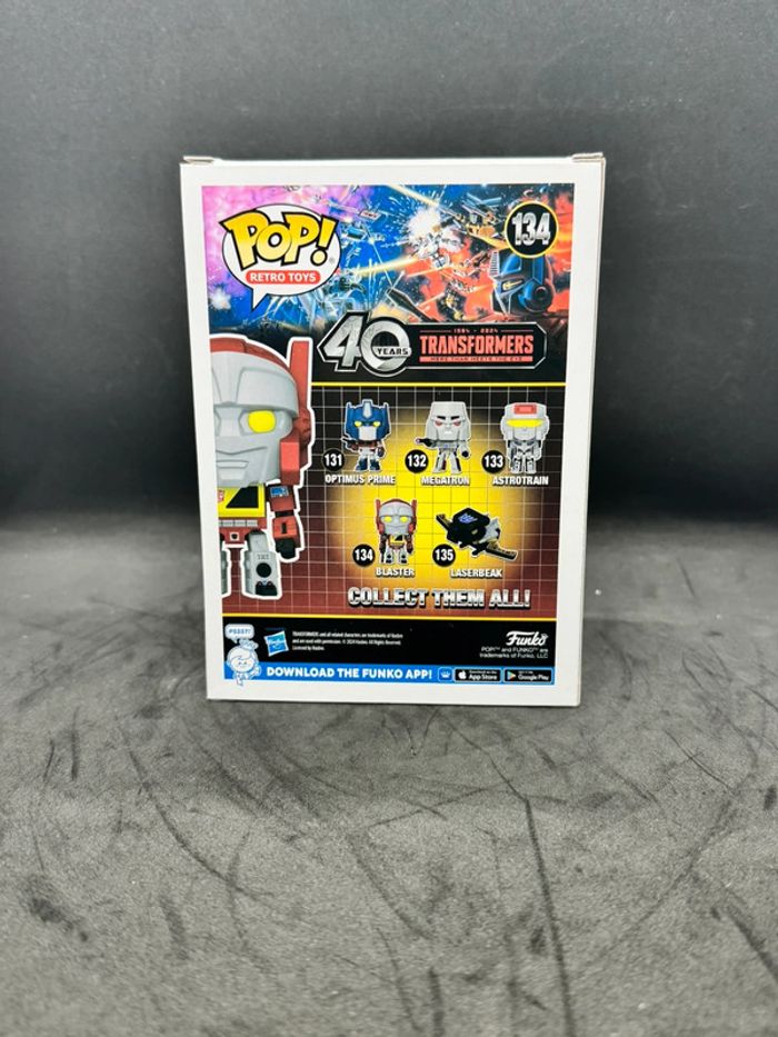 Funko pop transformers Blaster 134 - photo numéro 4
