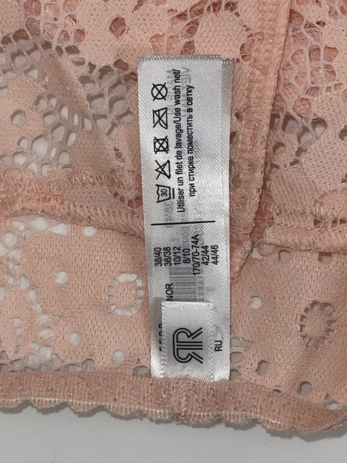 Culotte Tanga Rose 38/40 - photo numéro 5