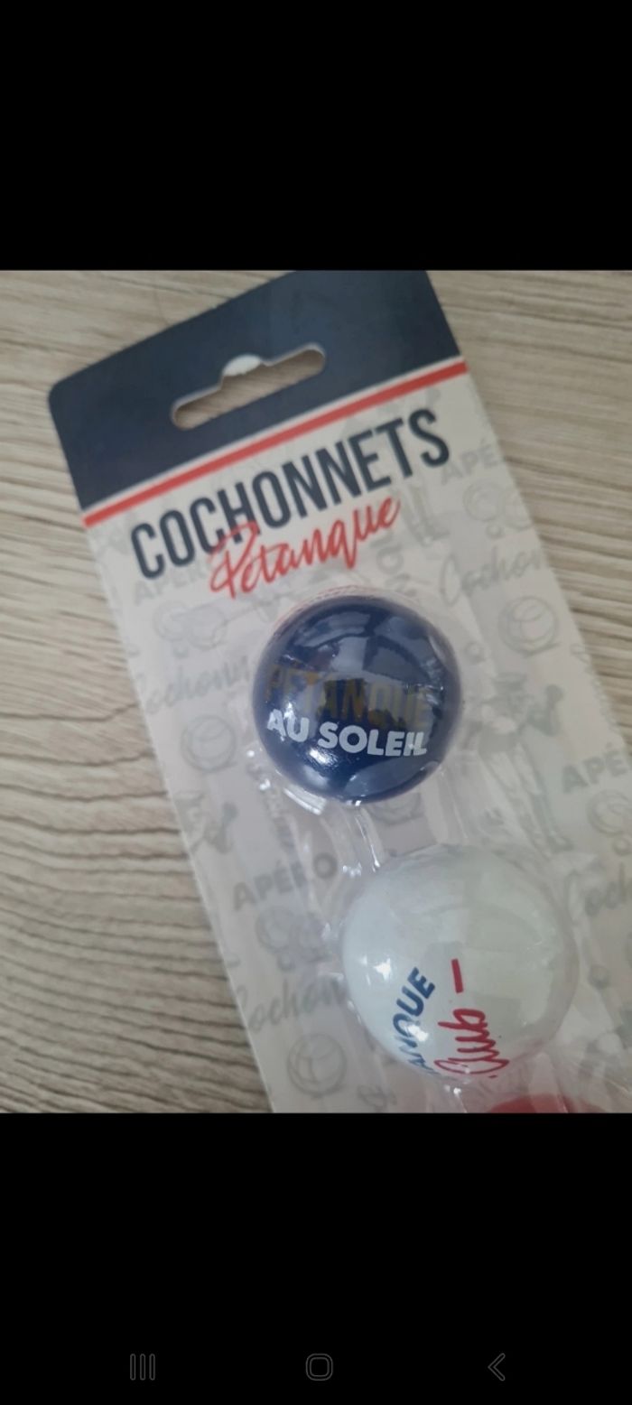Lots pétanque cochonnets + maître - photo numéro 8