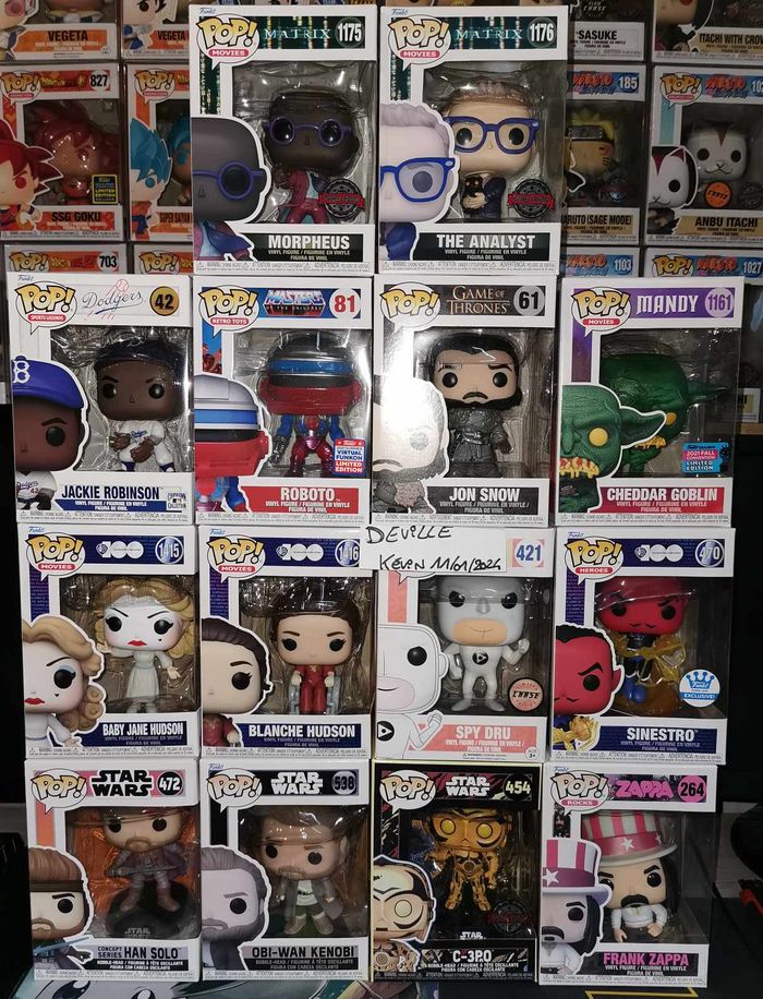 Figurine Funko Pop à 10 euros Divers Movies / Star Wars / Rocks / Retro Toys / Sports