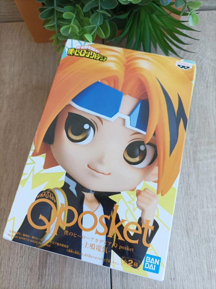 Figurine Denki Kaminari Banpresto Qposket My Hero Academia