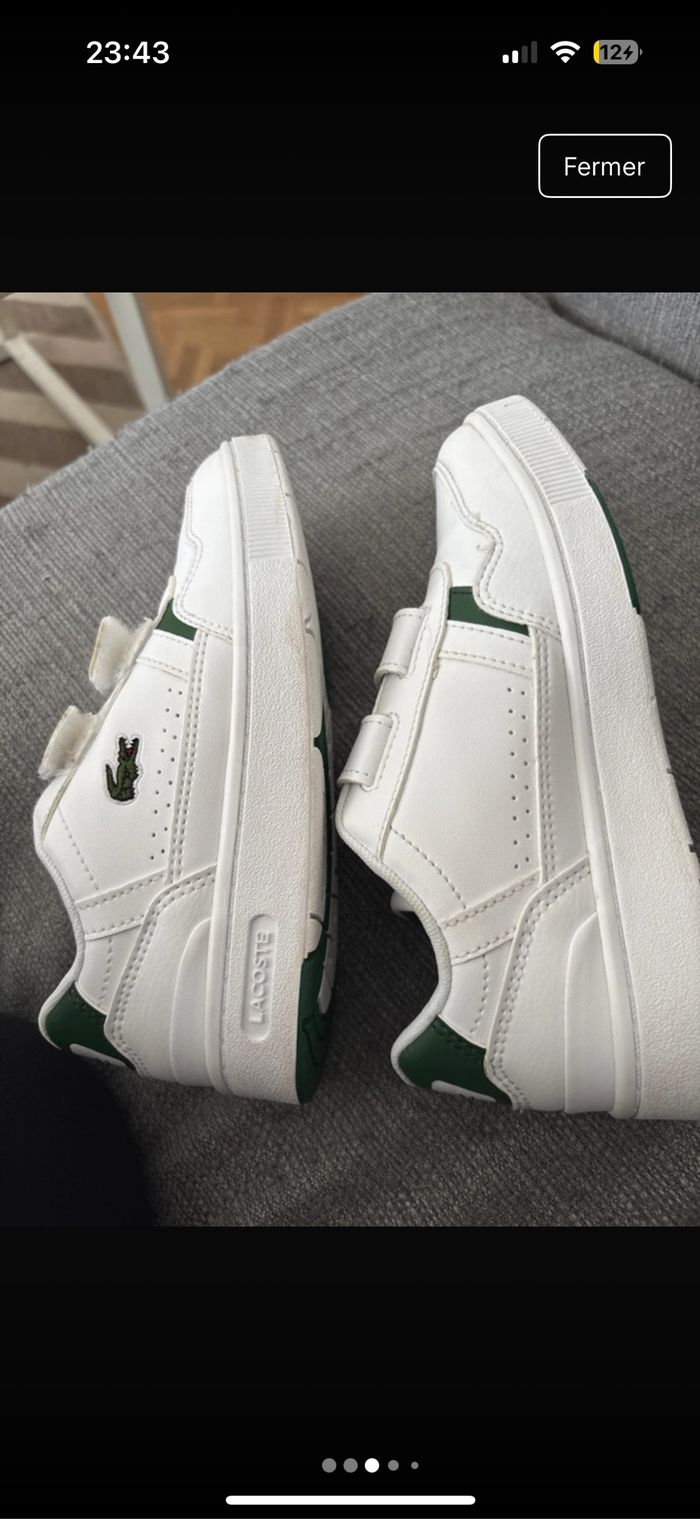 Basket Lacoste garçon - photo numéro 4