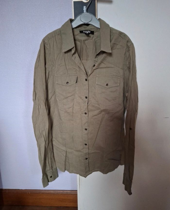 Chemise kaki Jennyfer
