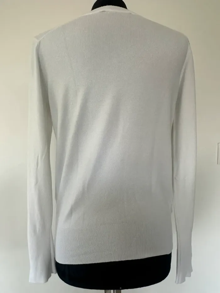 Pull blanc Zara - photo numéro 5