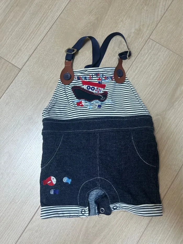 Salopette short