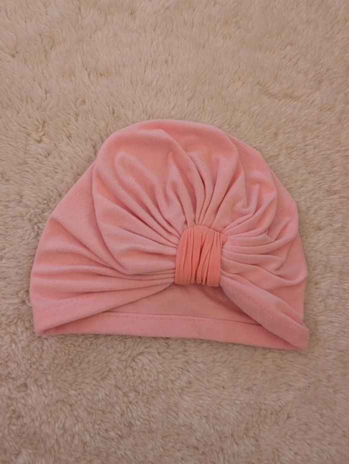 Bonnet fille rose