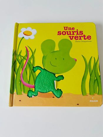 Livre une souris verte Dénis Cauquetoux