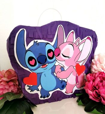 Stitch et angel pinata