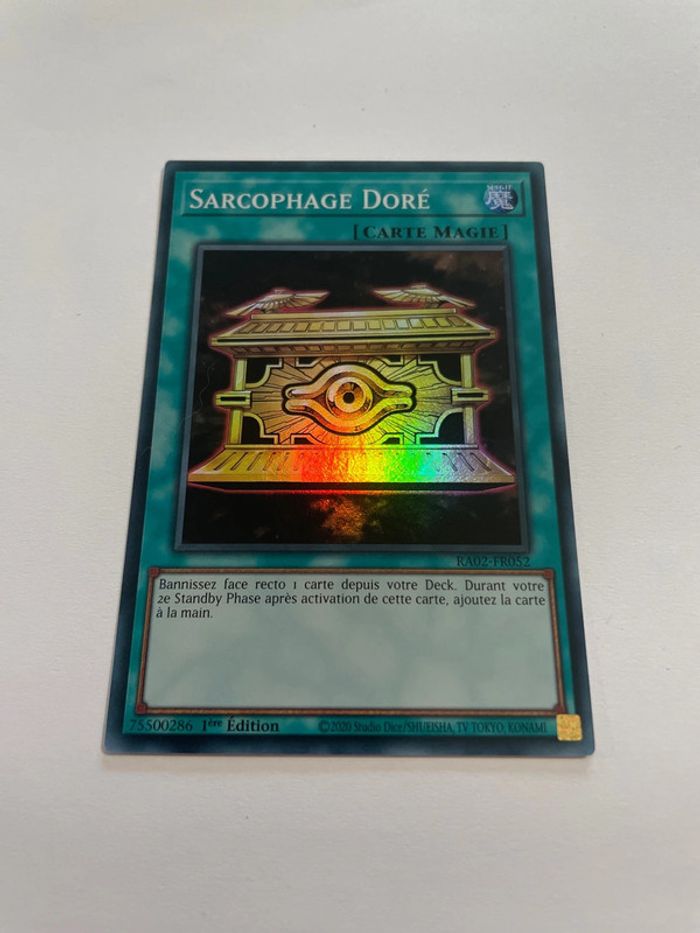 Yu-Gi-Oh! Sarcophage Doré : SR RA02-FR052