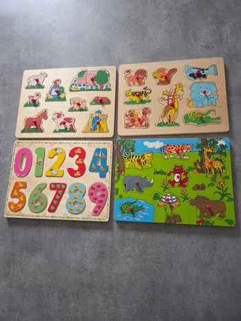 Puzzles bois enfant