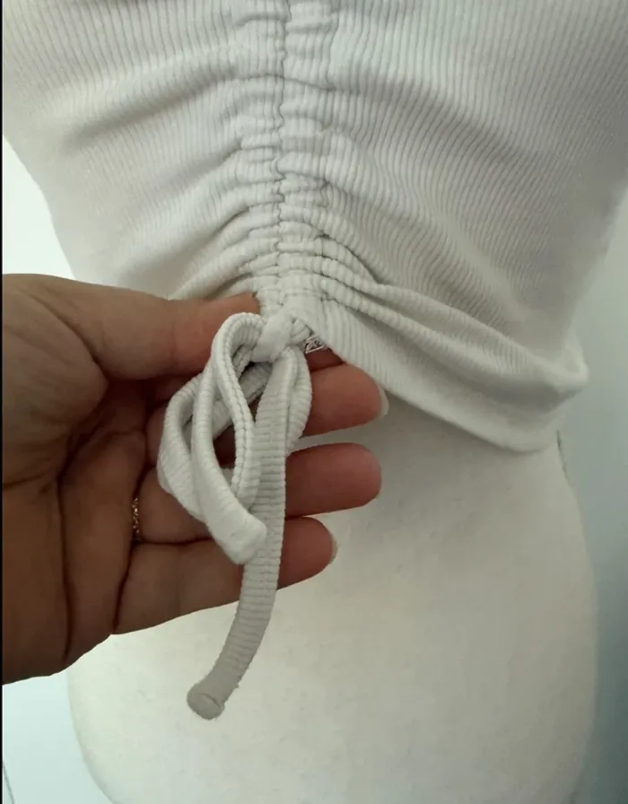 Top court blanc Zara taille M ou 38 - photo numéro 3