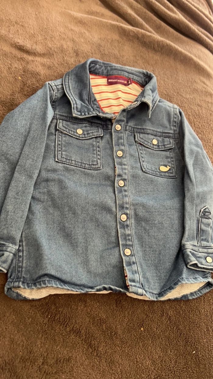 Chemise Sergent Major en 18 mois