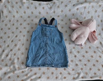 Robe salopette fille 24 mois
