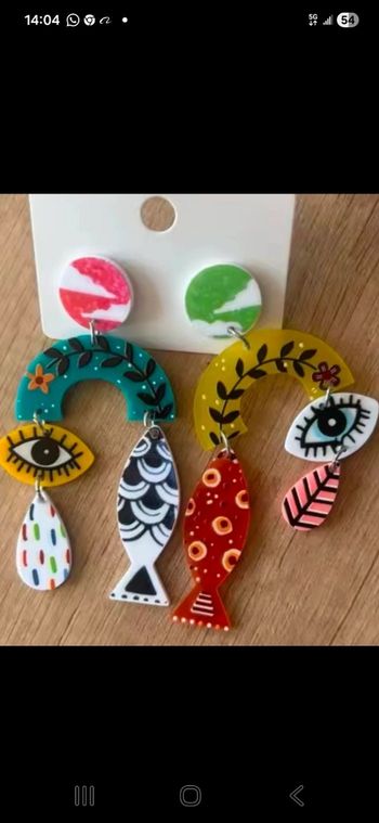 Clips ART Asymetriques oeil