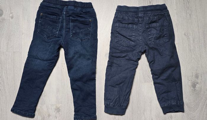 2 pantalons doublés chauds 4 ans vertbaudet - photo numéro 2