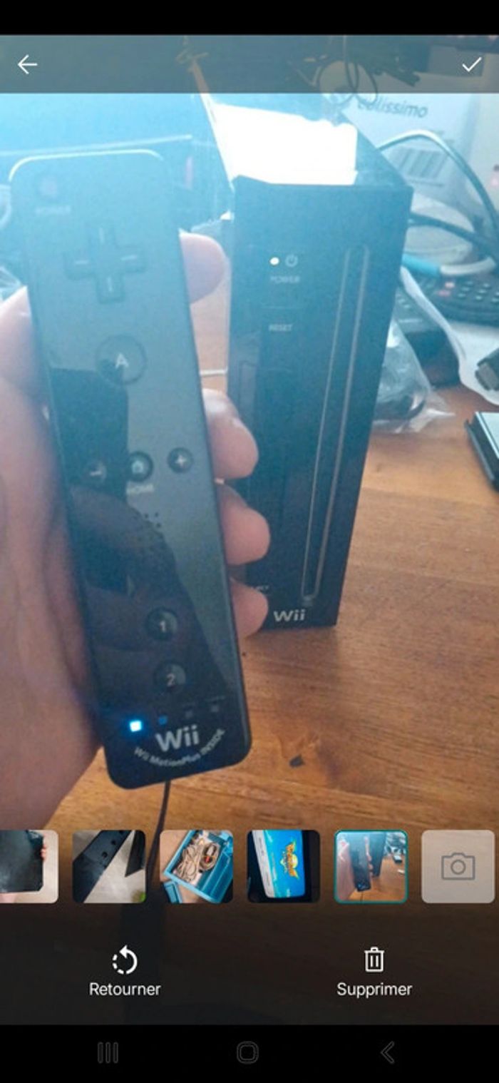 Pack Nintendo Wii Noire + adaptateur HDMI - photo numéro 18