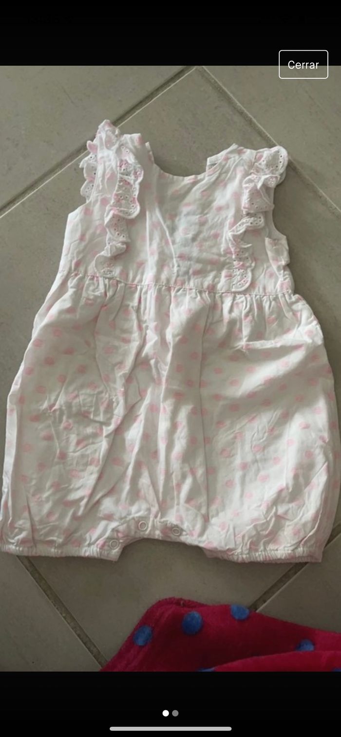 Salopette bébé fille