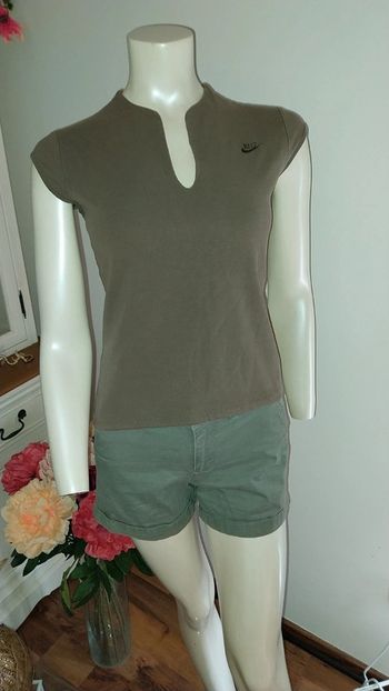 Tshirt Nike marron Décolleté original très bon état Taille M/38