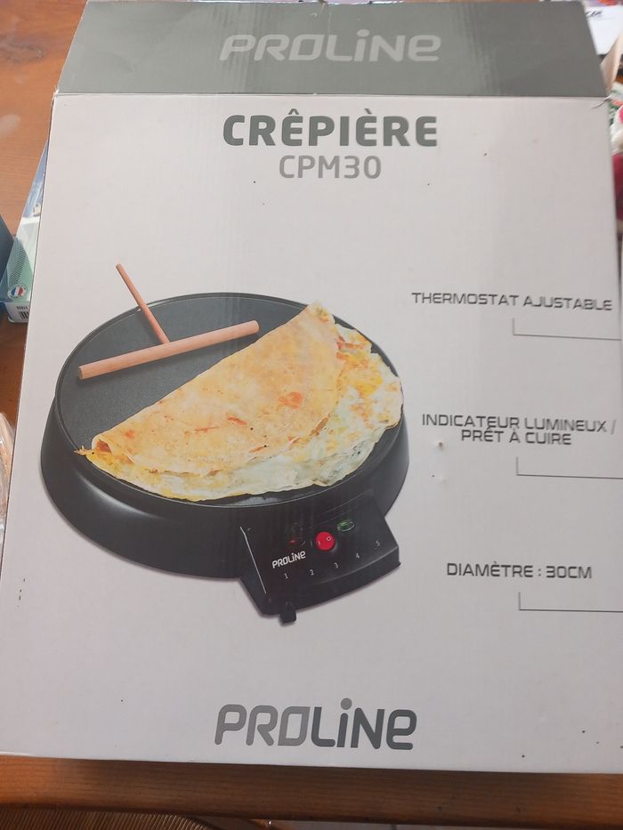 Crepiere électrique