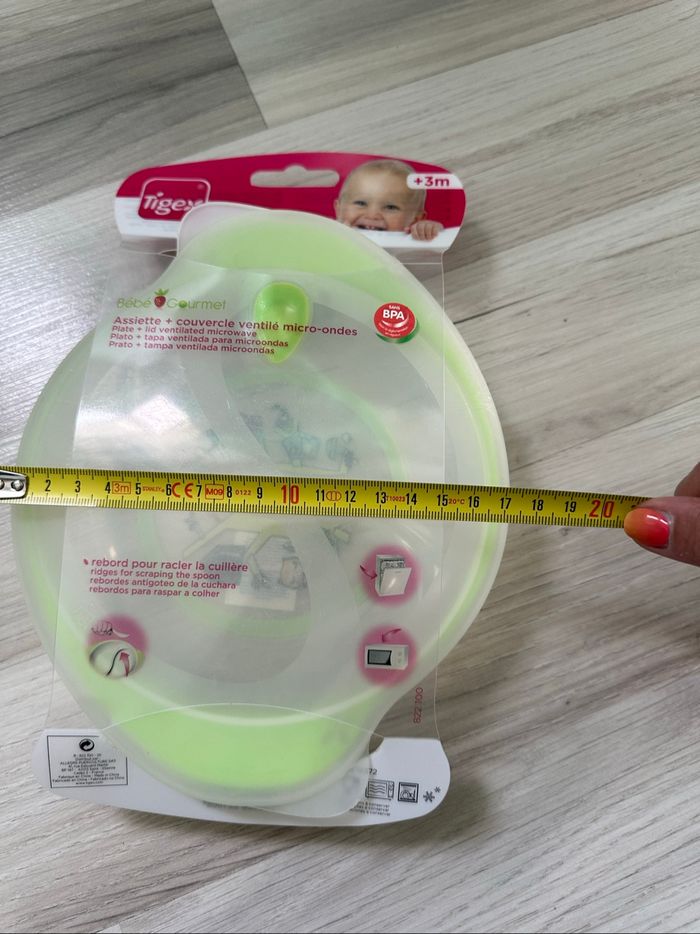 Assiette avec couvercle Tigex - photo numéro 3