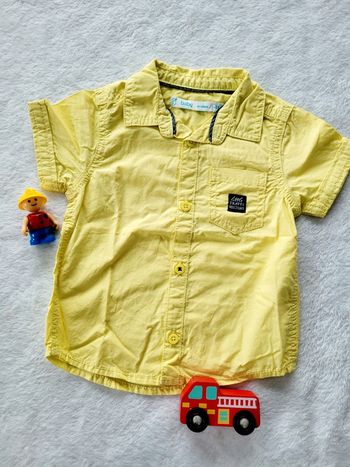 Chemise manches courtes "little travel history"