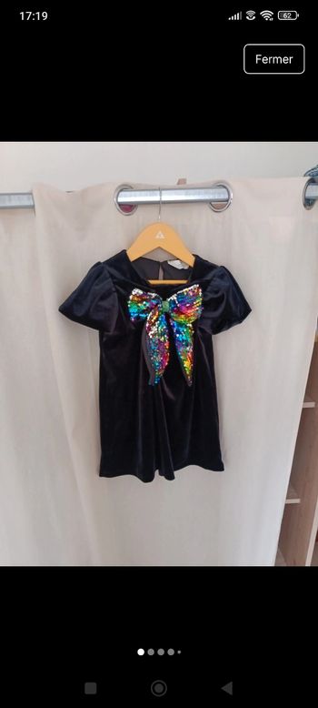 Robe noire H&M 4 ans