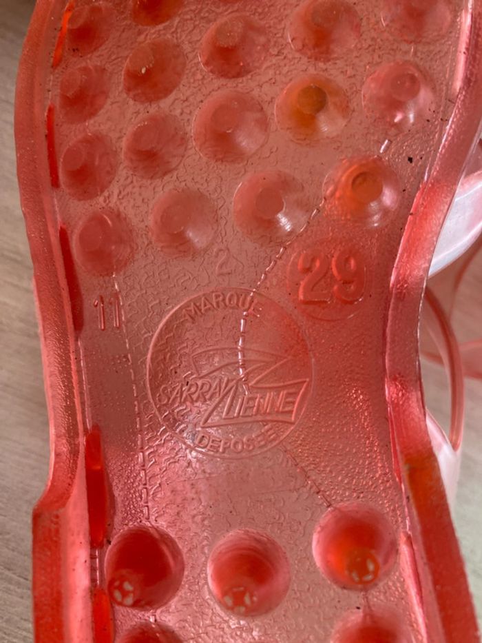 Sandales Méduse / Fifis– Rose – Pointure 29 - photo numéro 5