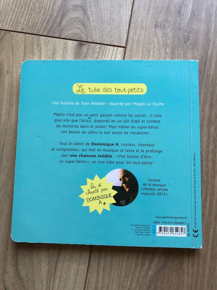 Livre CD Pepito Super-héros - photo numéro 3