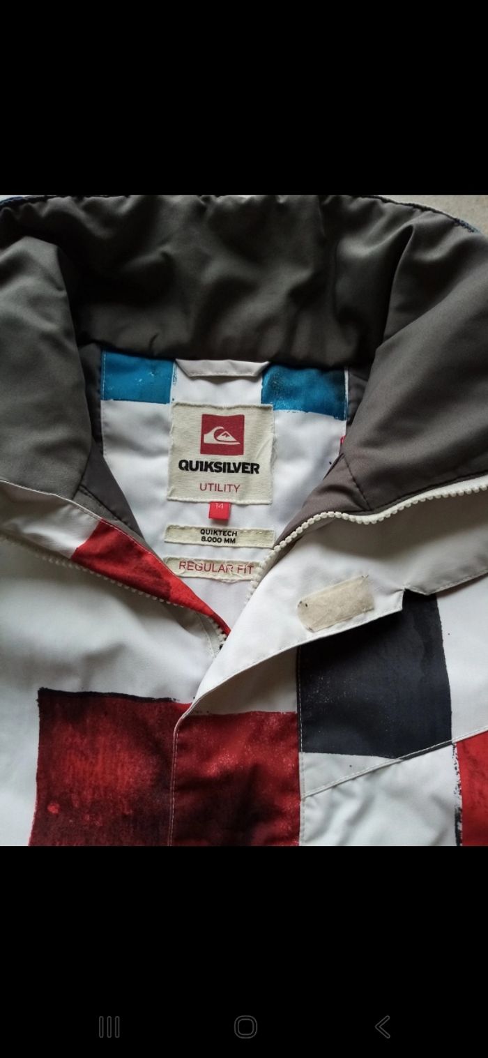 Manteau 14ans Quicksilver - photo numéro 2
