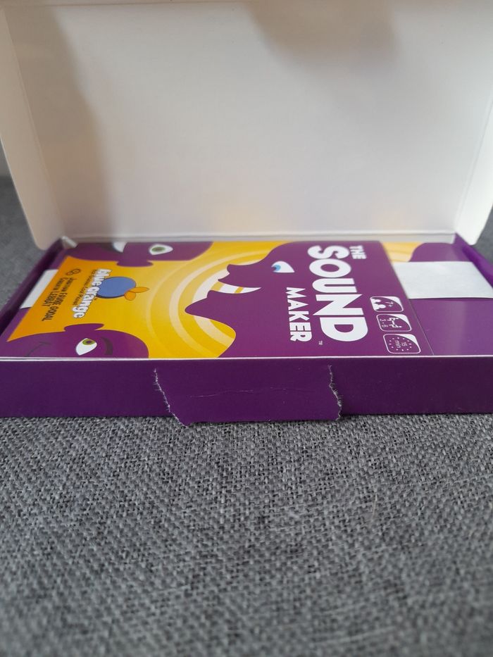 Jeu McDonald's Neuf The Sound Maker Blue Orange - photo numéro 4